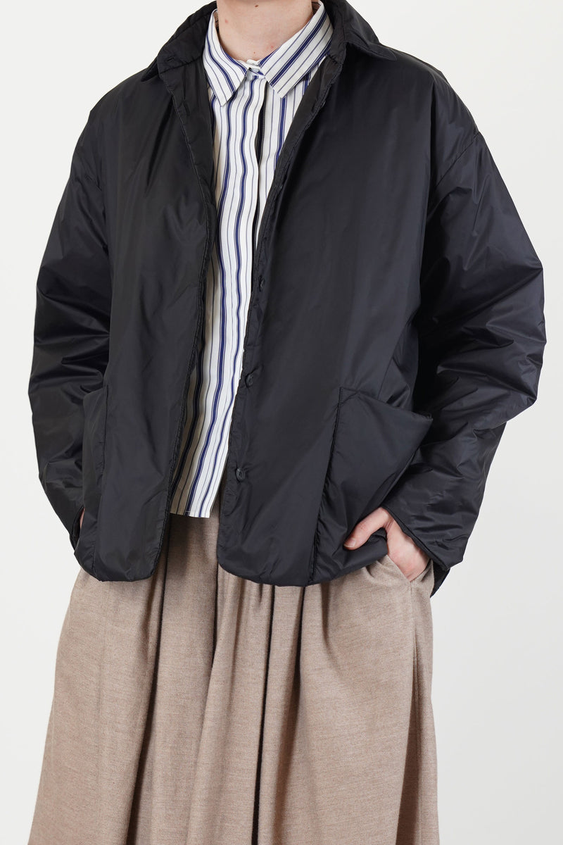 clara padded jacket black