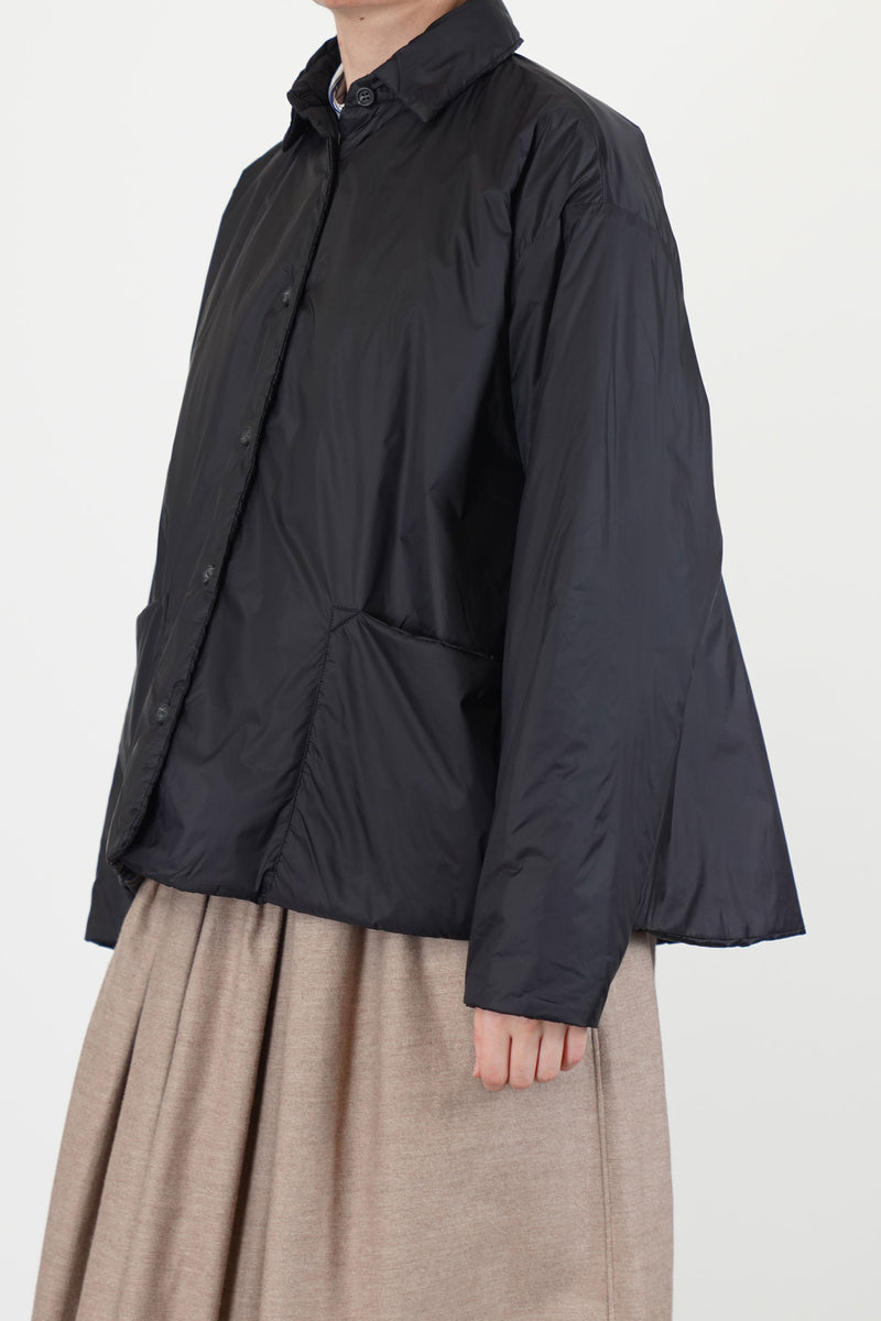 clara padded jacket black