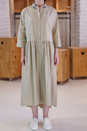 cotton dress ginger cappuccino