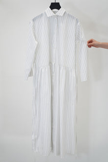 dress ginger lapis stripes