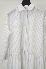dress ginger lapis stripes