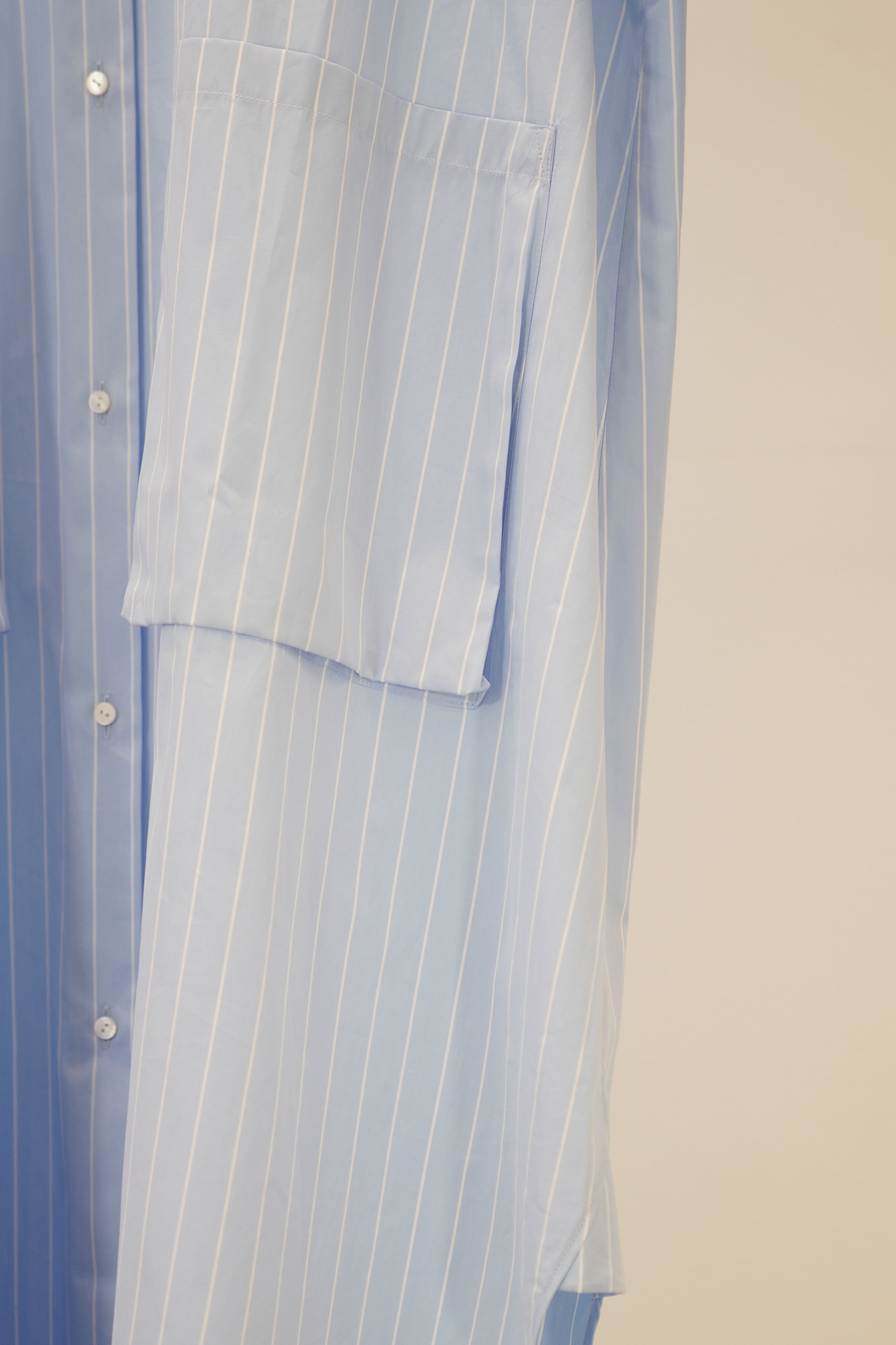 dress leni cerulian stripes