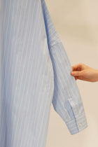 dress leni cerulian stripes