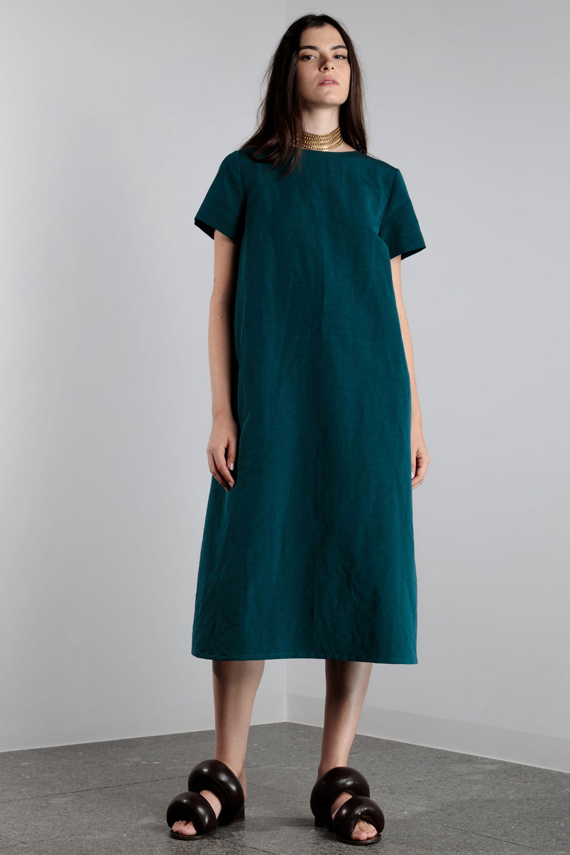 dress mylae forest green