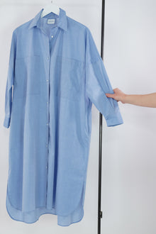 shirt dress topazio light blue