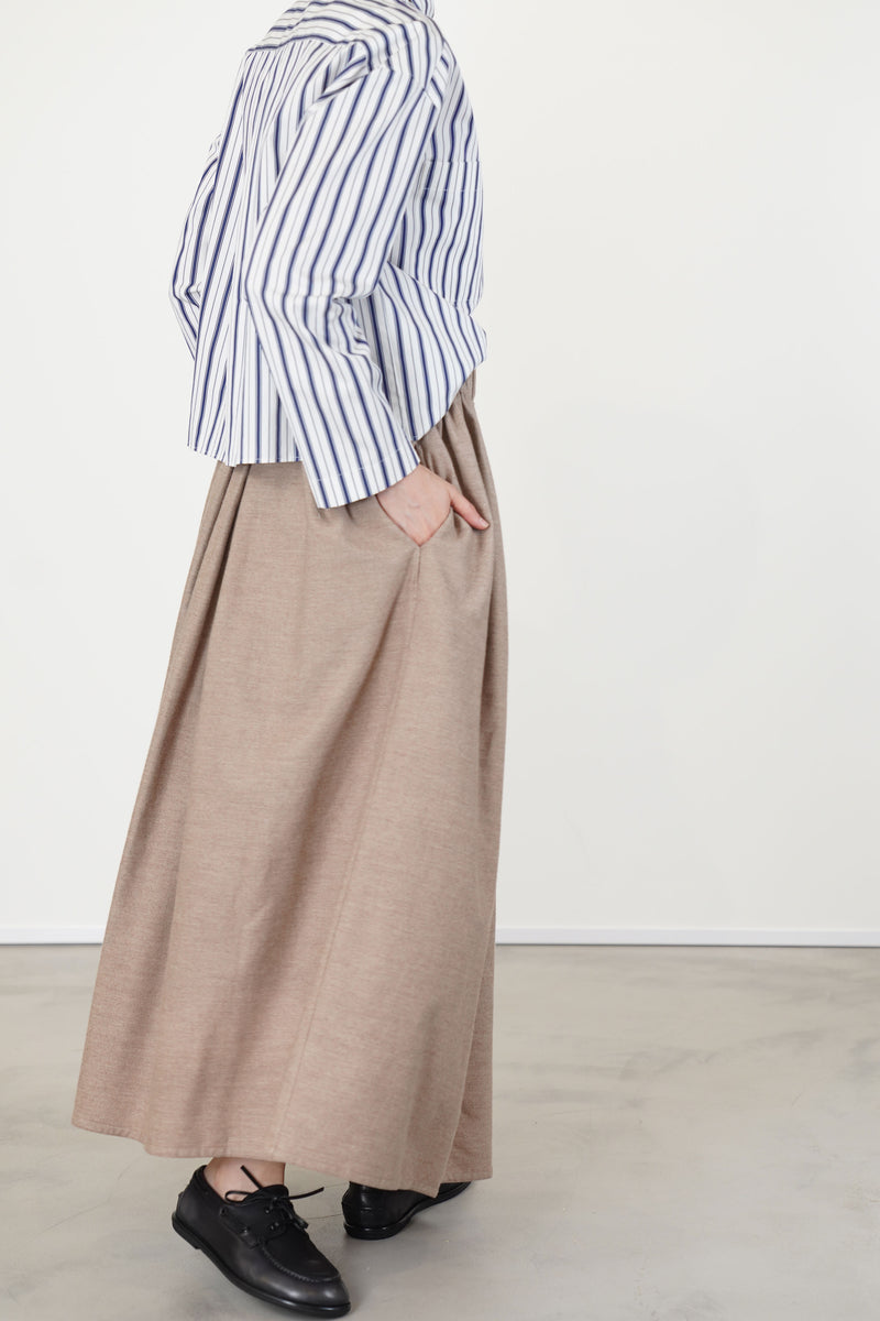 julia shirt cotton blue stripe