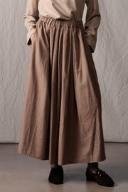 irina cotton skirt caramel