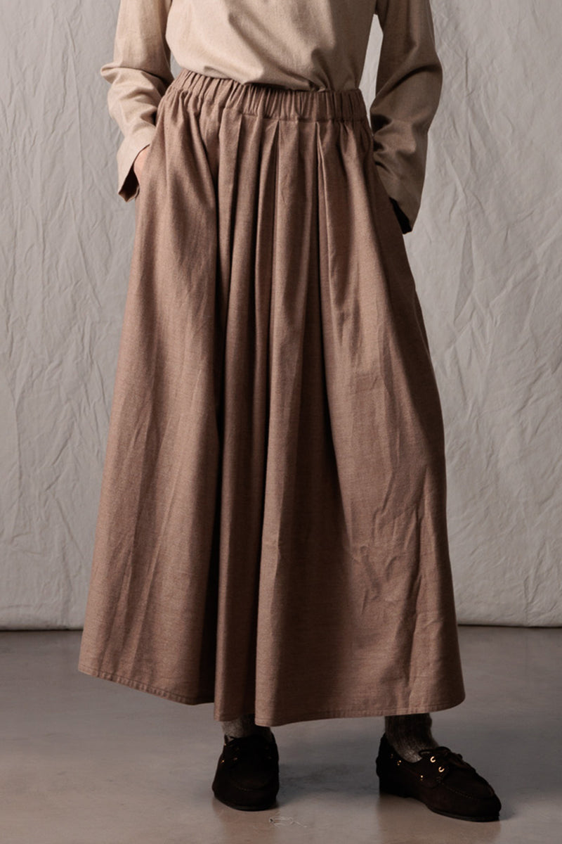 irina cotton skirt caramel