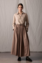 irina cotton skirt caramel