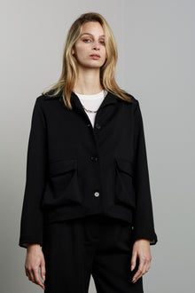 jacket loto wool black