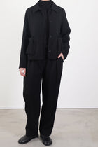 jacket loto wool black