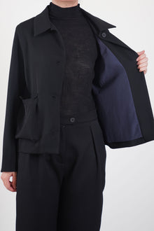 jacket loto wool black