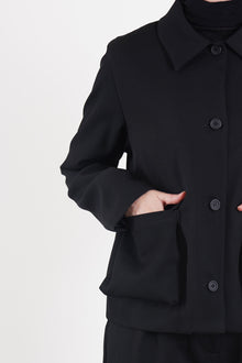 jacket loto wool black