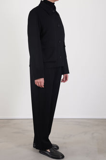 jacket loto wool black