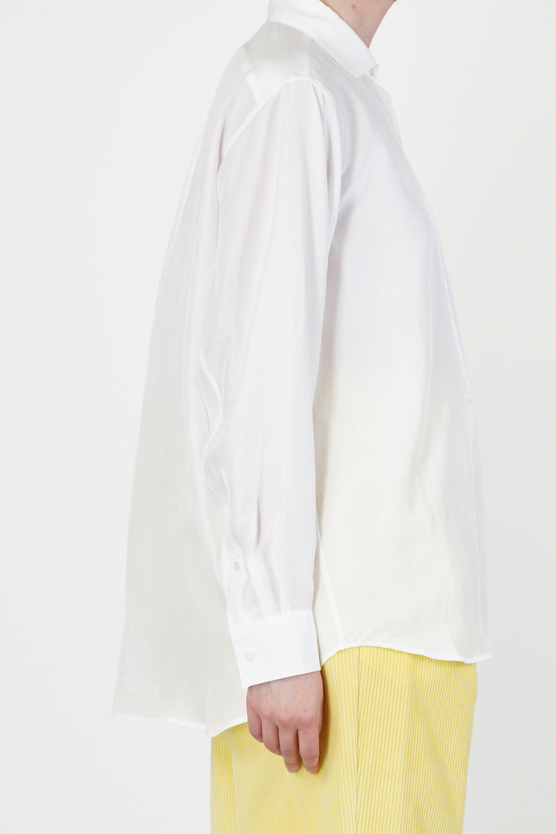 luna shirt silk natural