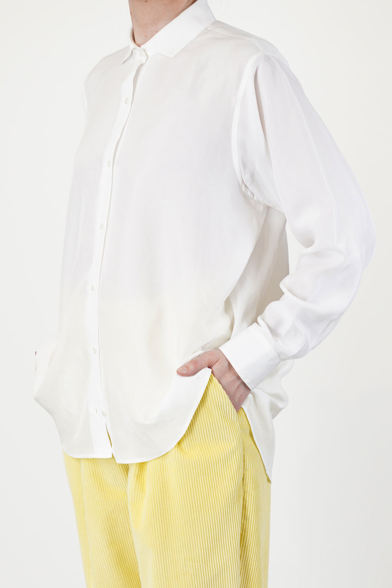 luna shirt silk natural
