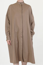 marylin wool dress coffe