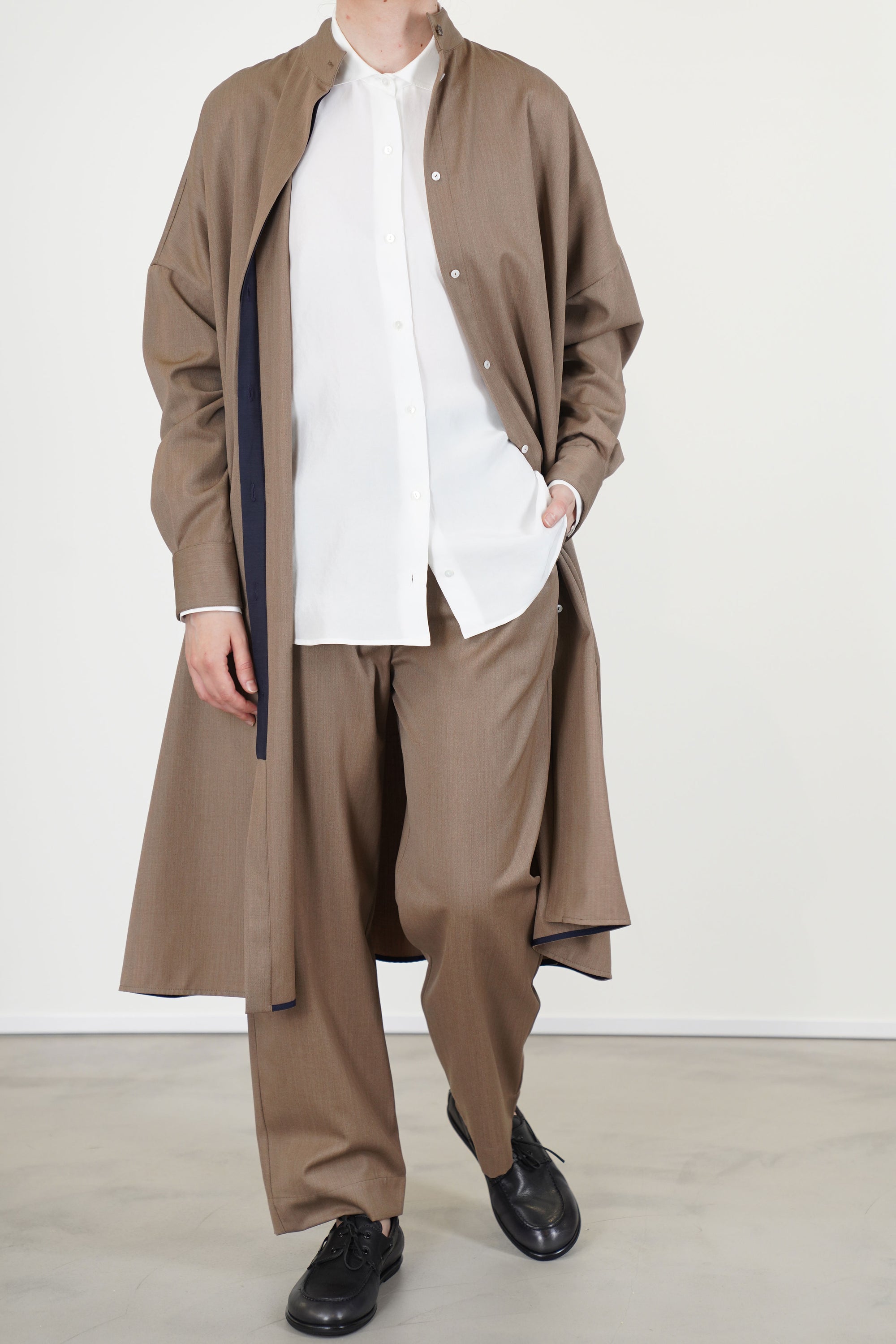 colette wool pant coffe