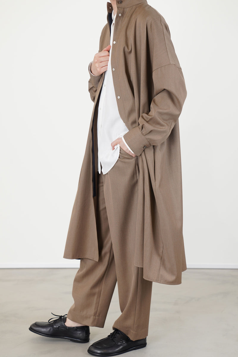 marylin wool dress coffe
