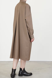 marylin wool dress coffe
