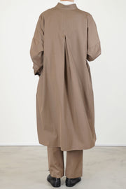 marylin wool dress coffe