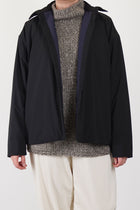 padded shirt jacket brooke black