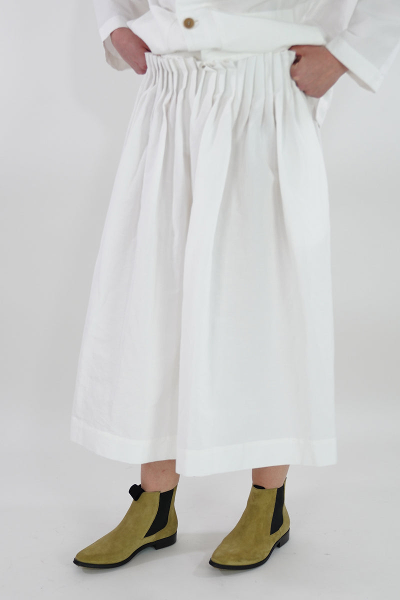skirt selenite white