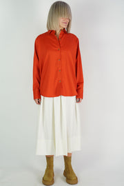 virgin wool skirt fleur milk