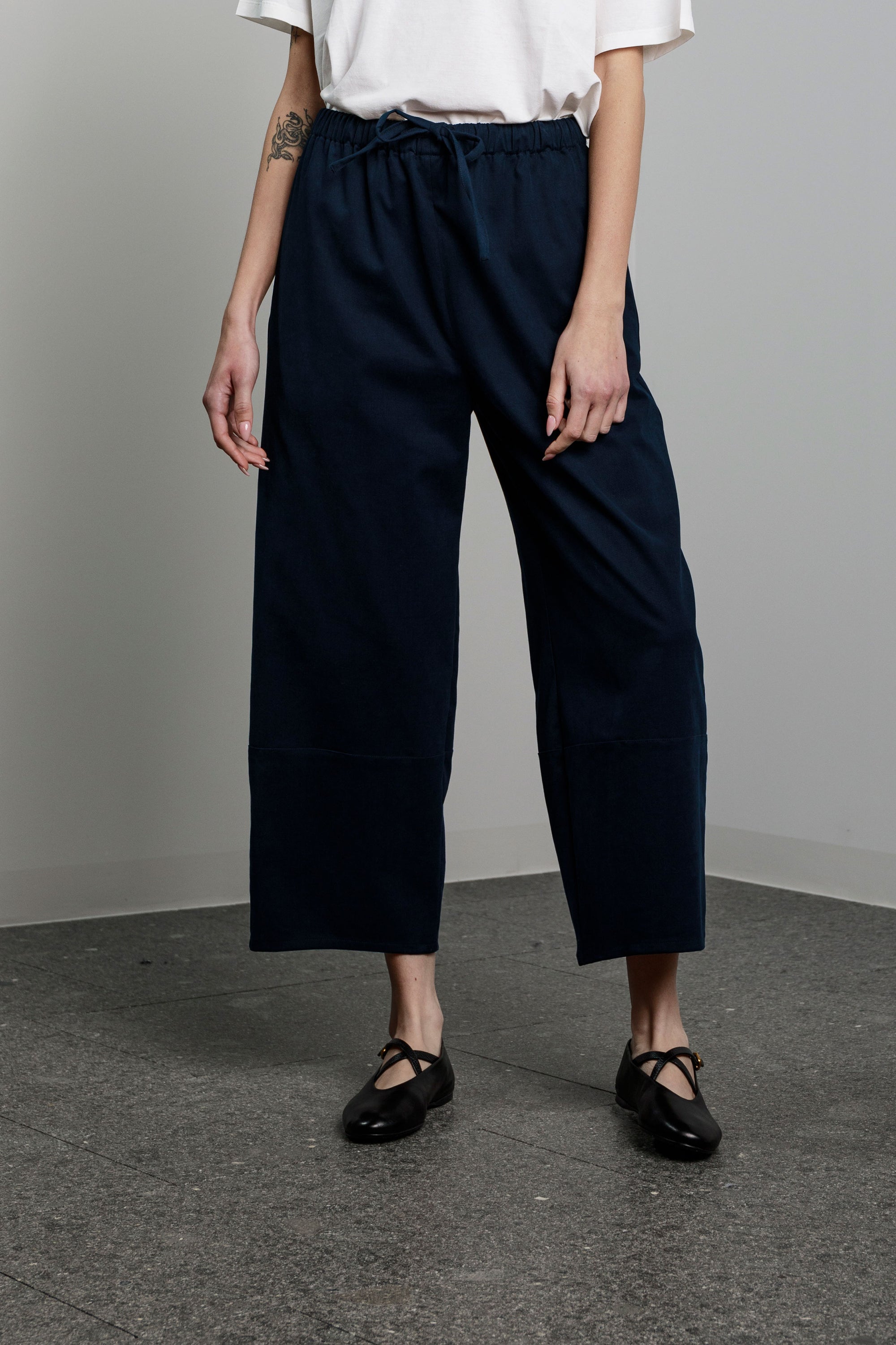 trousers emy asciari blue
