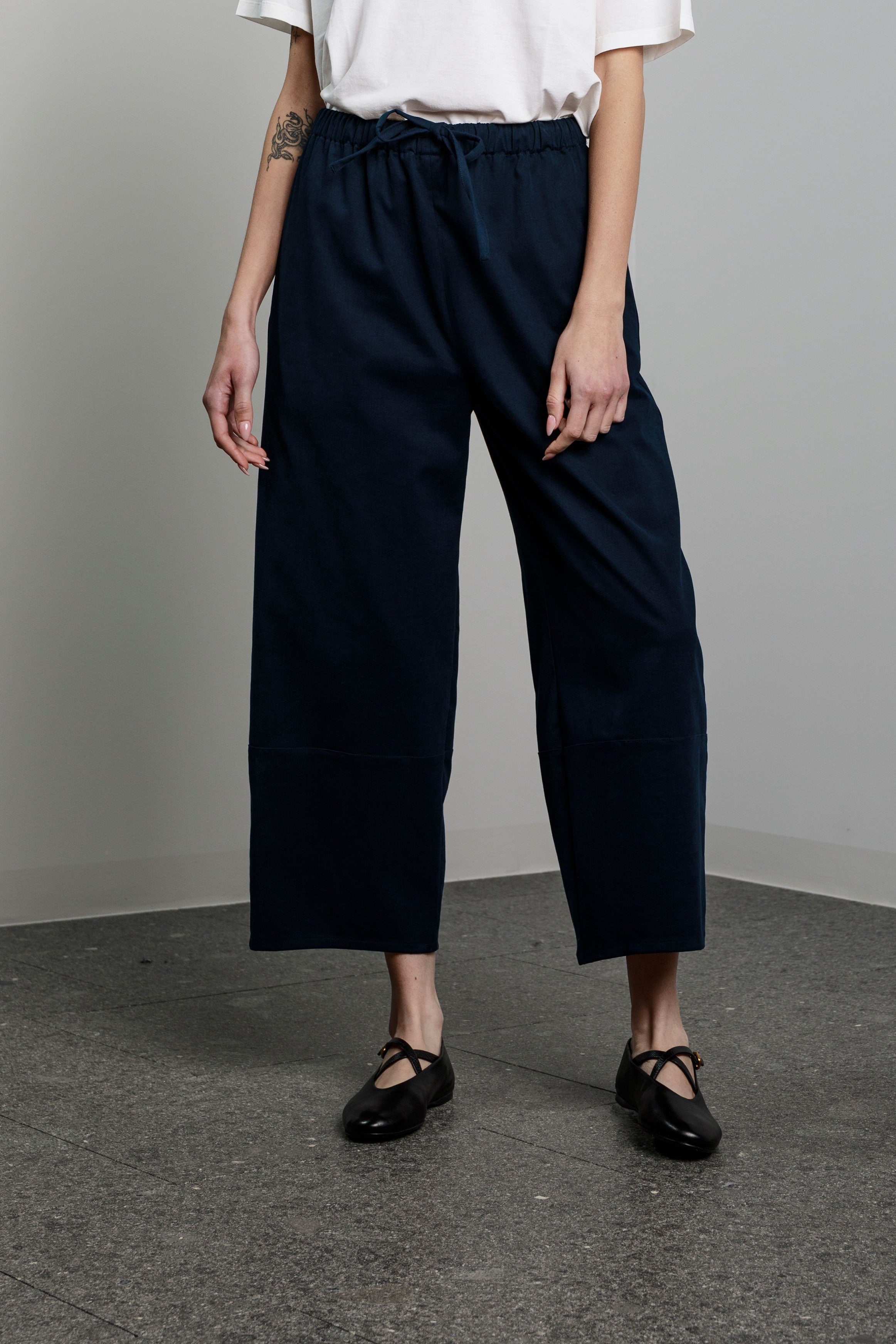 trousers emy asciari blue