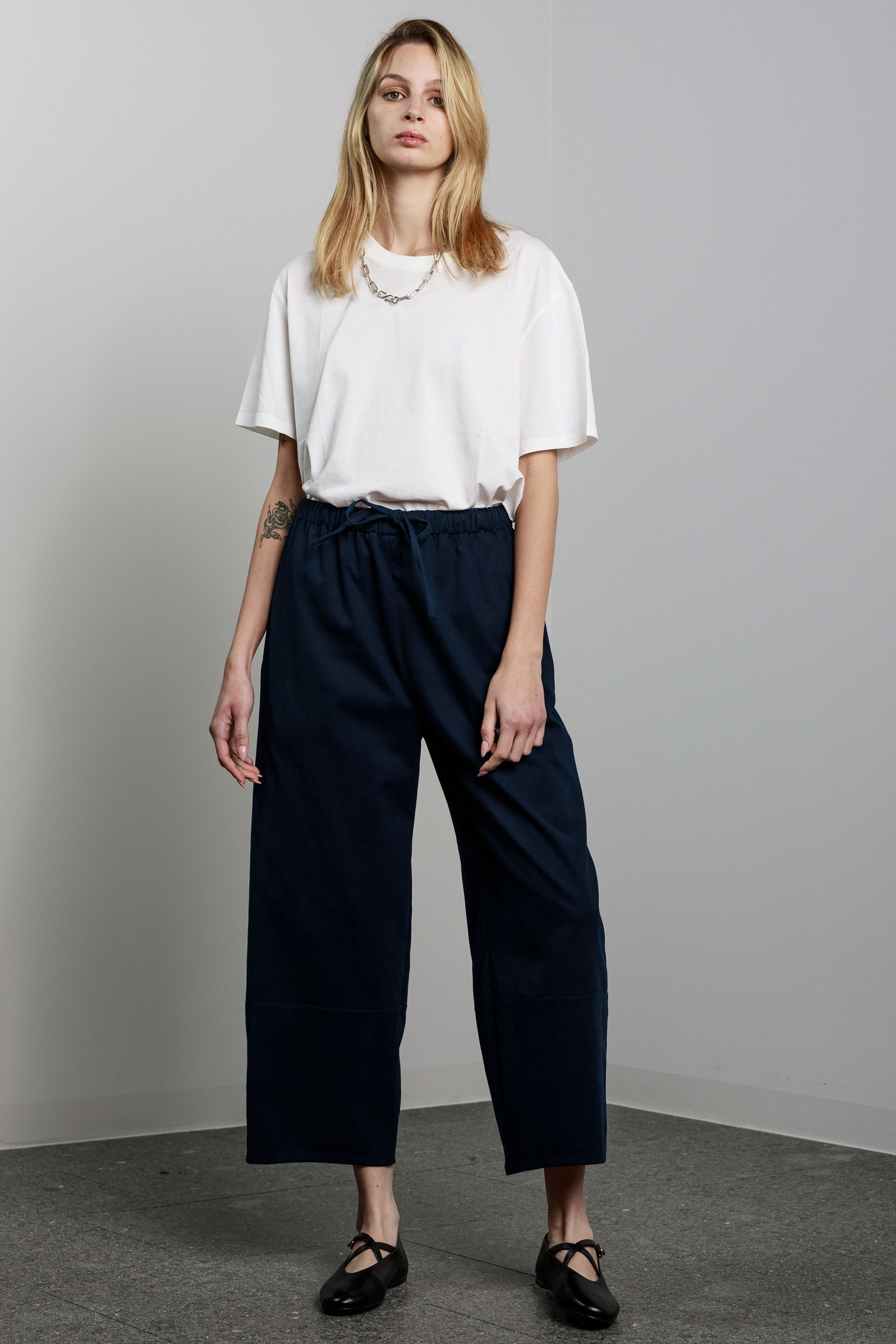 trousers emy asciari blue