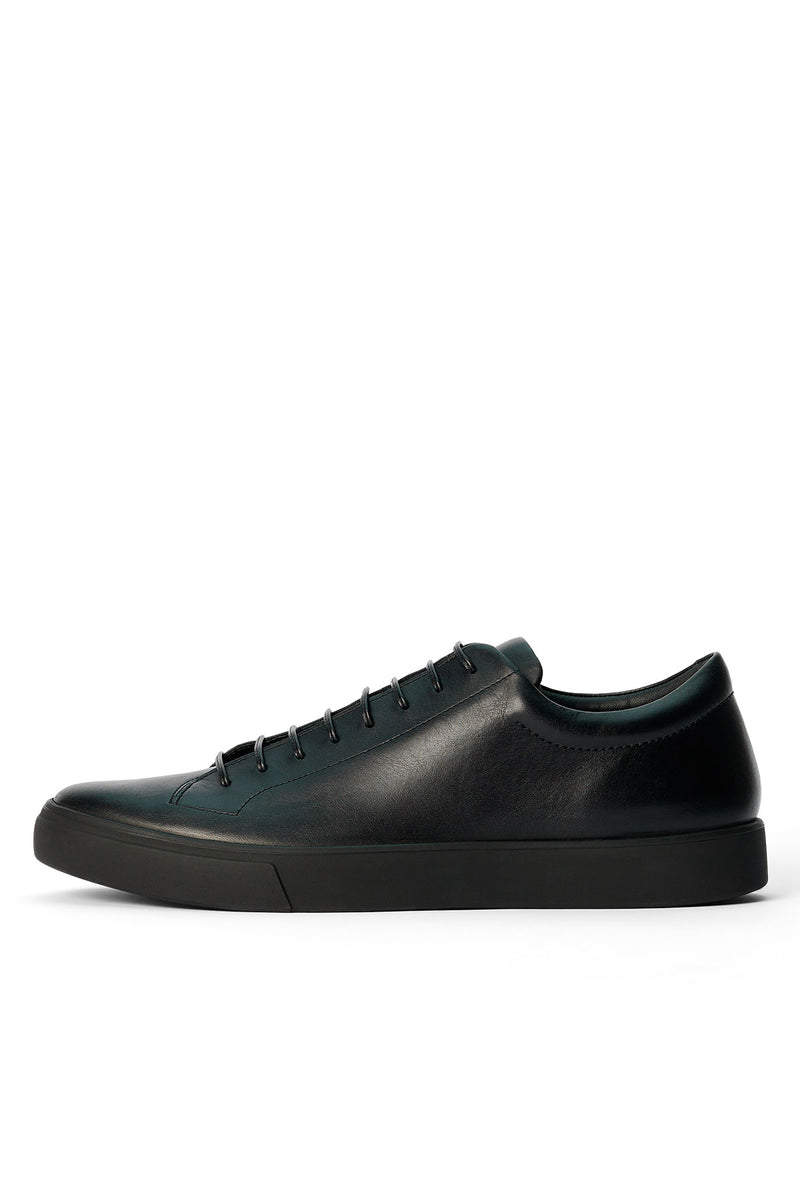 archetype sneaker leather black