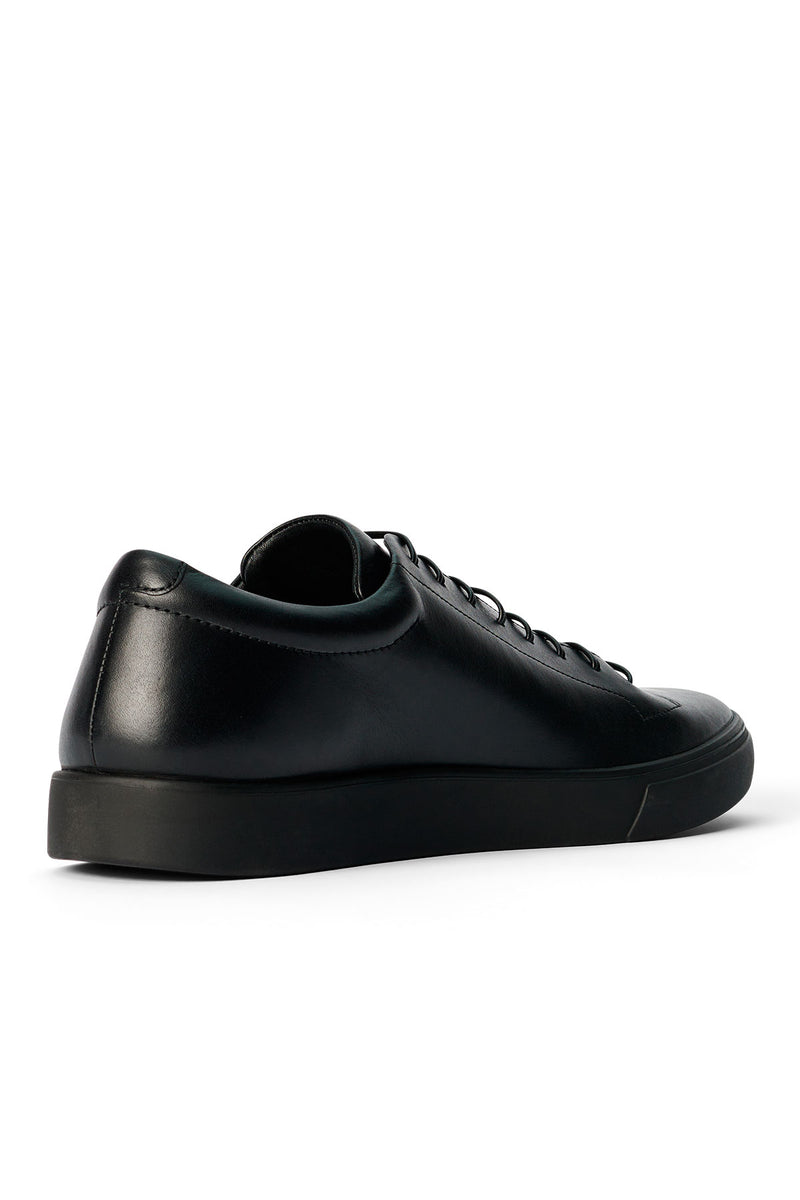 archetype sneaker leather black