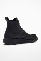 joke lace boot leather black