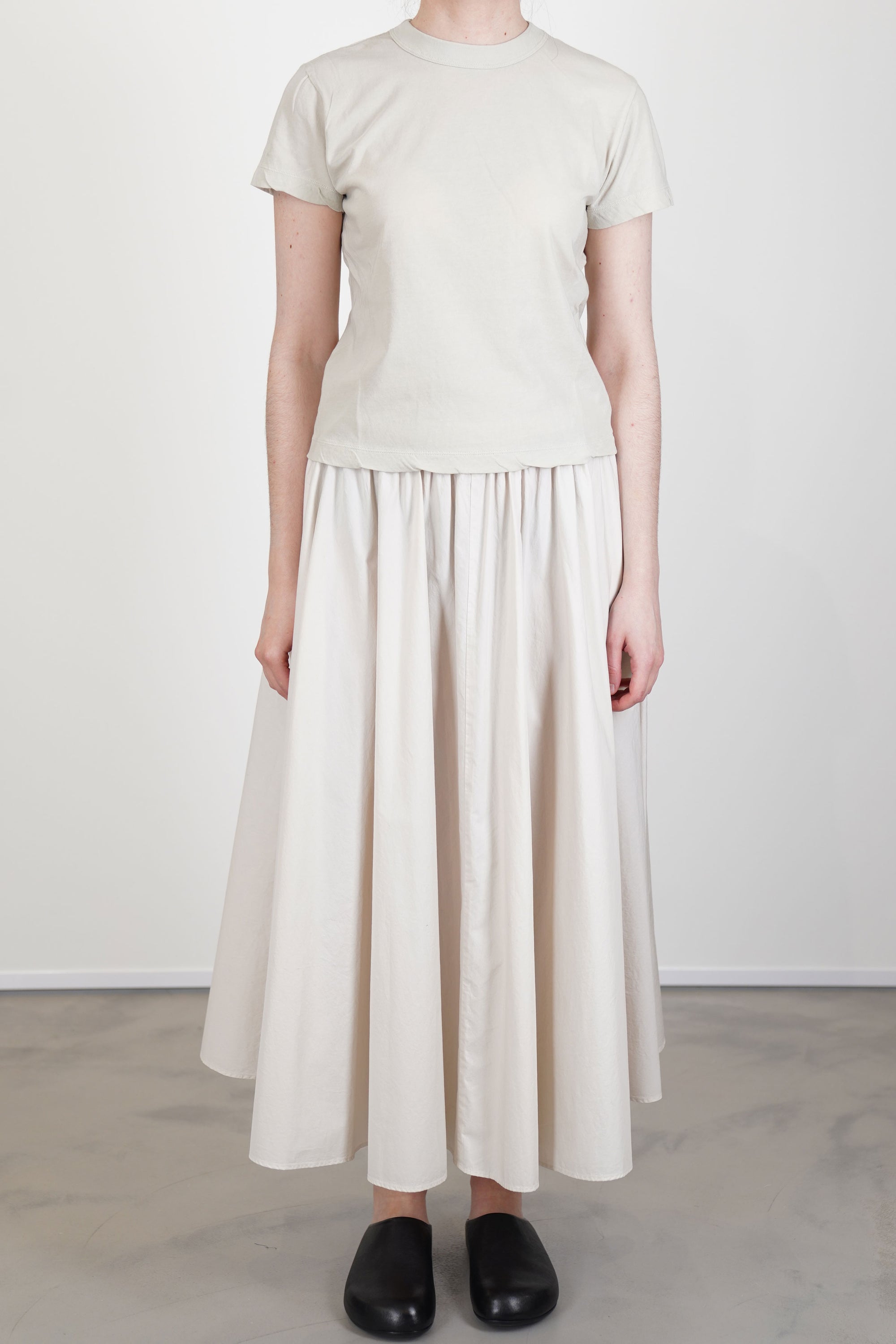 compact t-shirt beige