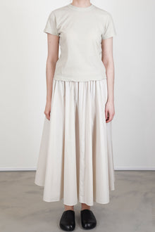 compact t-shirt beige