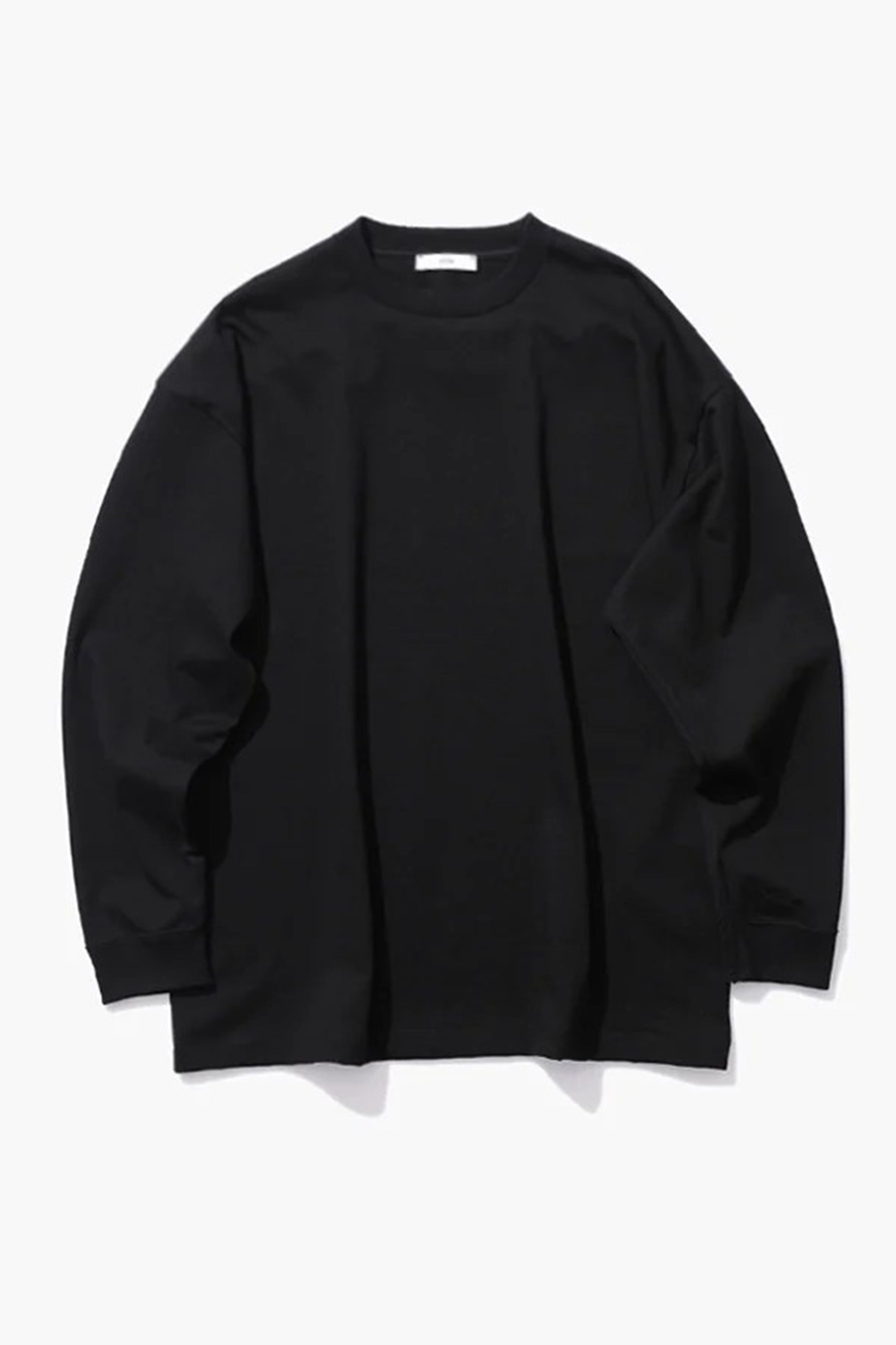 loose fit ls t-shirt black