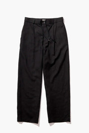 loose fit pants black