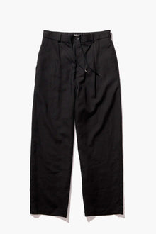 loose fit pants black