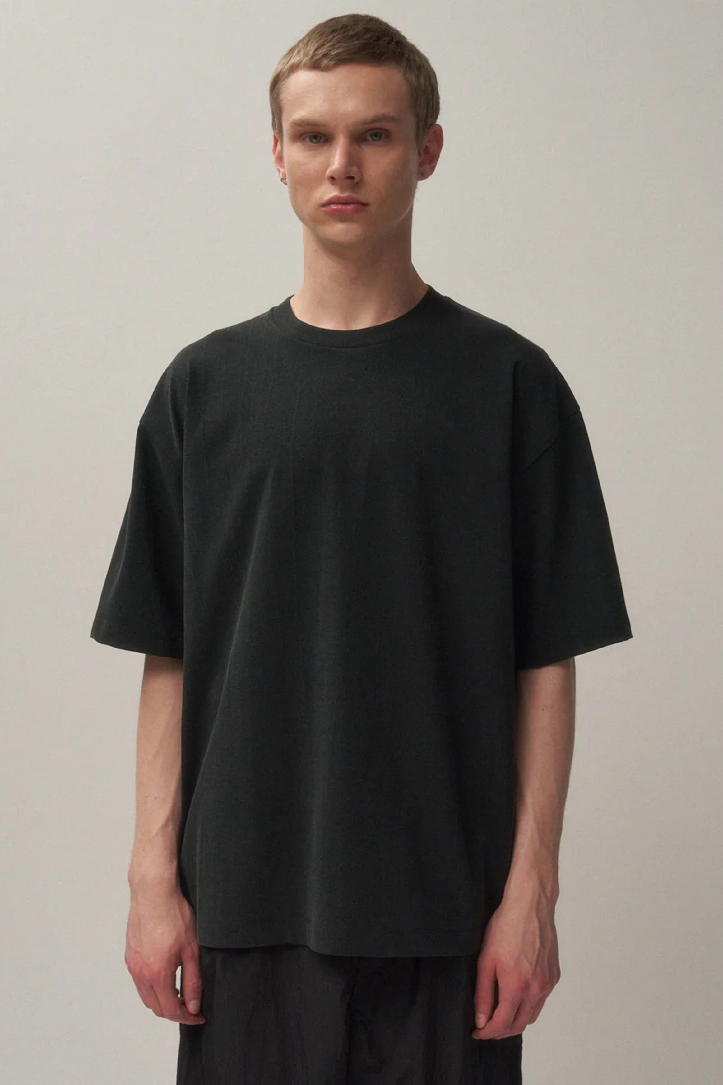 loose fit t-shirt charcoal grey