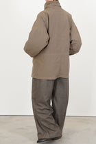 short mods coat camel