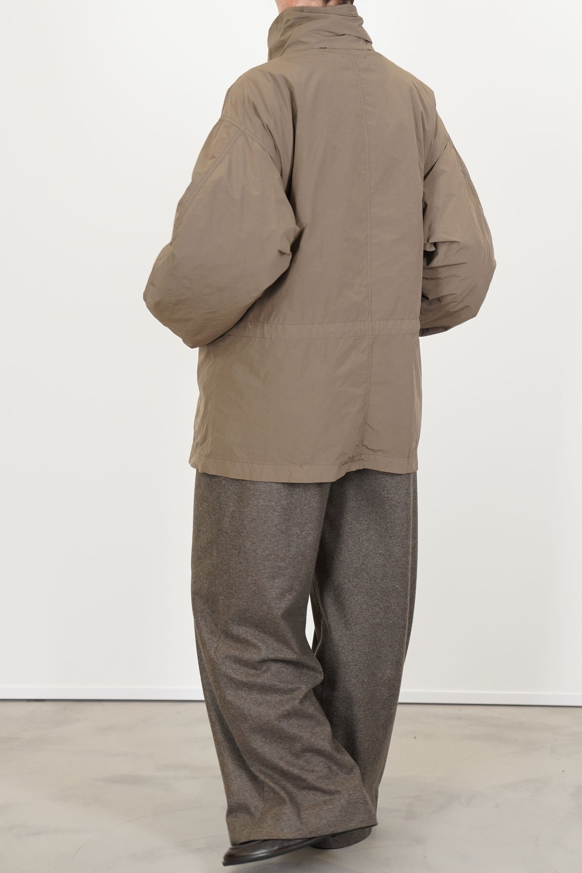 short mods coat camel
