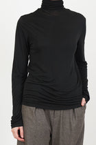 turtleneck shirt black
