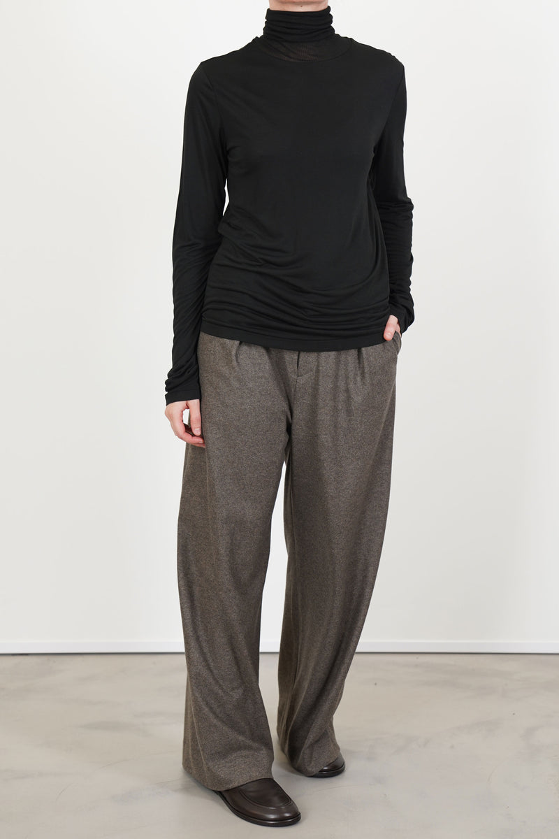 turtleneck shirt black