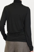 turtleneck shirt black