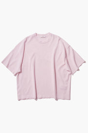 washi knit crew neck sweater pink