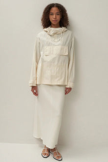weather anorak organic cotton raw