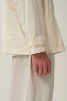weather anorak organic cotton raw