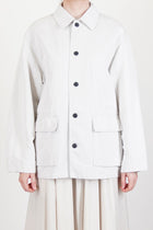 work jacket warm white