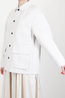 work jacket warm white